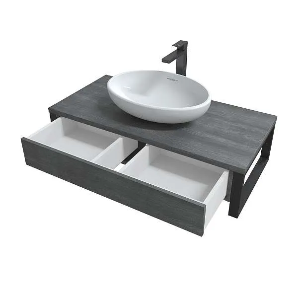 Тумба GRUNGE LOFT 100П 1в.я Секвойя