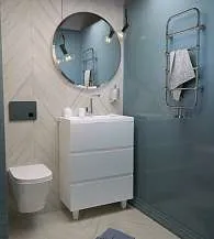 Тумба с раковиной МОДУЛЬ М/Bumble 50Н 2я