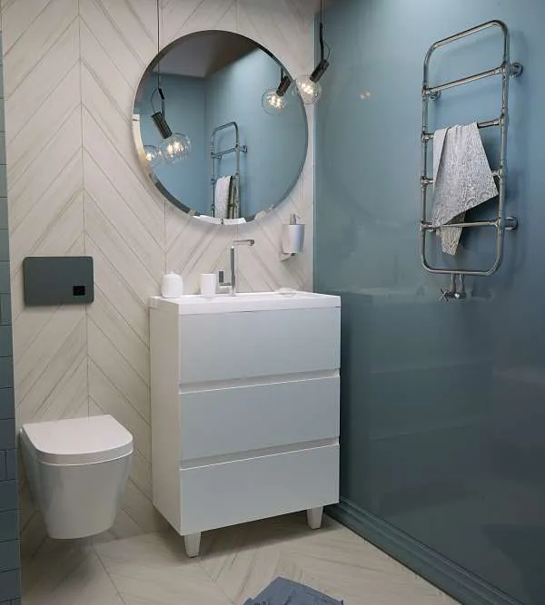 Тумба с раковиной МОДУЛЬ М/Bumble 50Н 2я