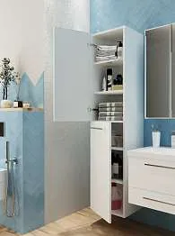 Пенал Соната 35П 2д. белый глянец R