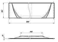 Панель ПРАГМАТИКА/PRAGMATIKA 1930 фронт рельеф