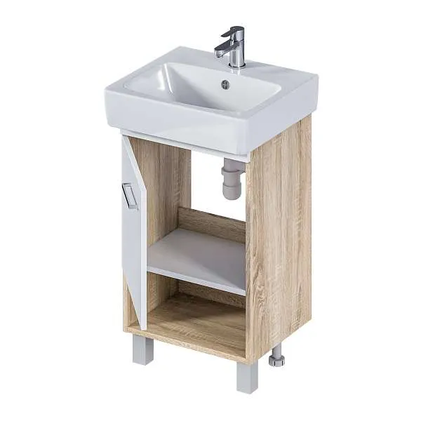 Тумба под раковину ТЕРА/Tera 50Н 1д. дуб сонома