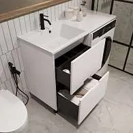 Тумба КЛЭР/Maid 58Н(120) (580х890х475) 2я белый