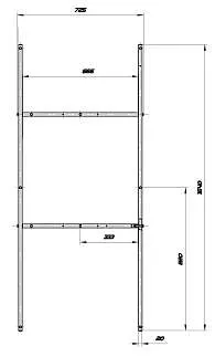 Рама разборная ПРАГМАТИКА/PRAGMATIKA 1930