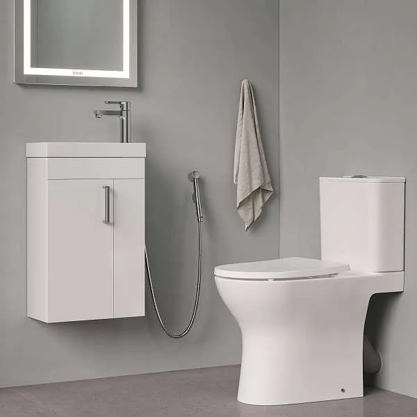 Смеситель для раковины IDDIS Sena с гигиенической лейкой SENSB00i08