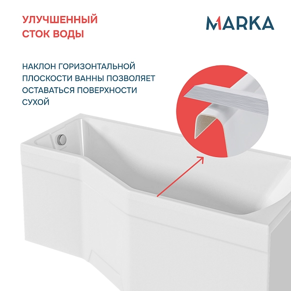 Ванна "Convey" 150*75 R Комплект Премиум