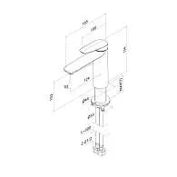 Смеситель для раковины IDDIS Zodiac X ZDXSB00i01