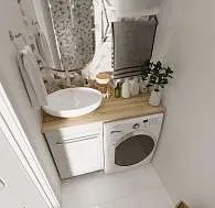 Столешница под стир.машину ВИСТА/Wash 110 L дуб сонома