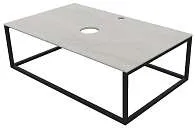 Столешница из керамогранита ЛОФТ/LOFT 90, светло-серый МА01 Nat