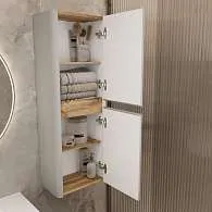 Пенал Mona 40П (400х1100х250) 2д белый