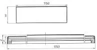 Панель ФЛЭТ/FLAT 1750 фронт