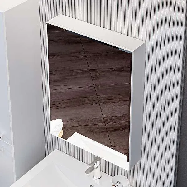 Зеркало-шкаф 60 1д