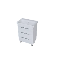 Тумба под раковину ГАУЛА/Gaula 60Н 3я белый