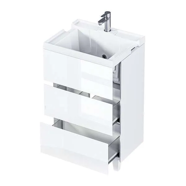 Тумба с раковиной МОДУЛЬ М/Bumble 50Н 2я