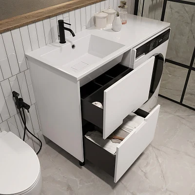Тумба КЛЭР/Maid 58Н(120) (580х890х475) 2я белый