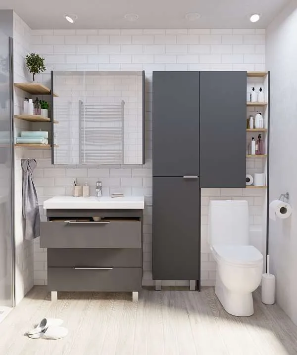 Шкаф ГАУЛА/Gaula 60Н 1д.черный