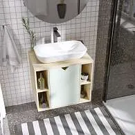 Тумба ДЕЛЬТА/Delta 70П 1Д Мята софт