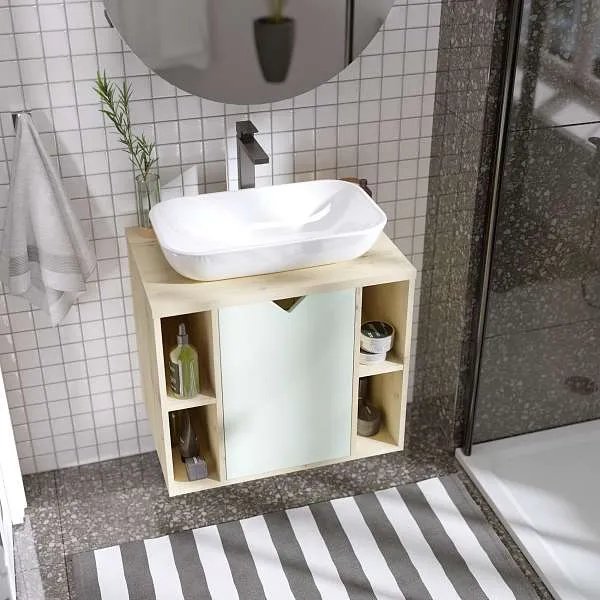 Тумба ДЕЛЬТА/Delta 70П 1Д Мята софт