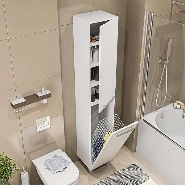 Пенал Соната 35Н 2д.б/к белый глянец R