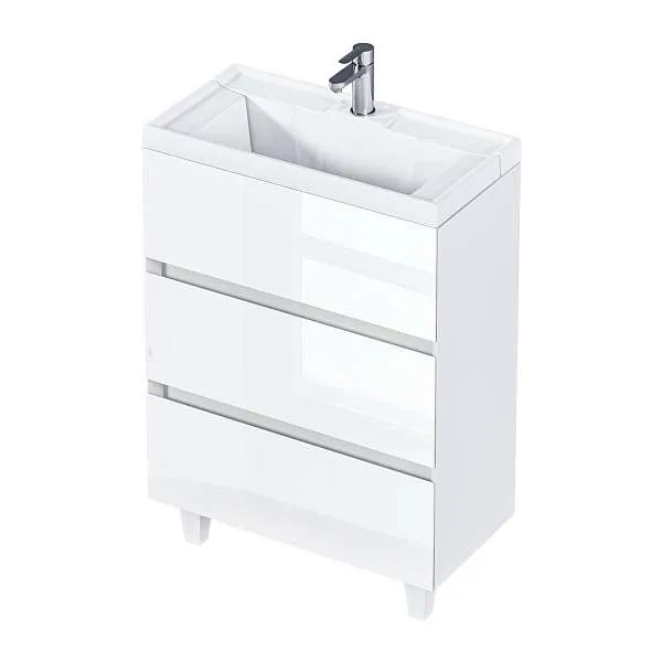 Тумба с раковиной МОДУЛЬ М/Bumble 60Н 2я