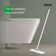 Унитаз подвесной IDDIS Bild безободковый смыв торнадо BIQRNSEi25