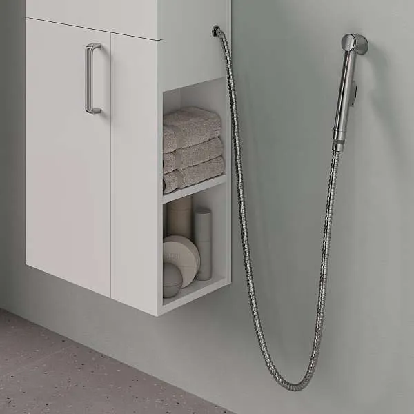 Смеситель для раковины IDDIS Sena с гигиенической лейкой SENSB00i08