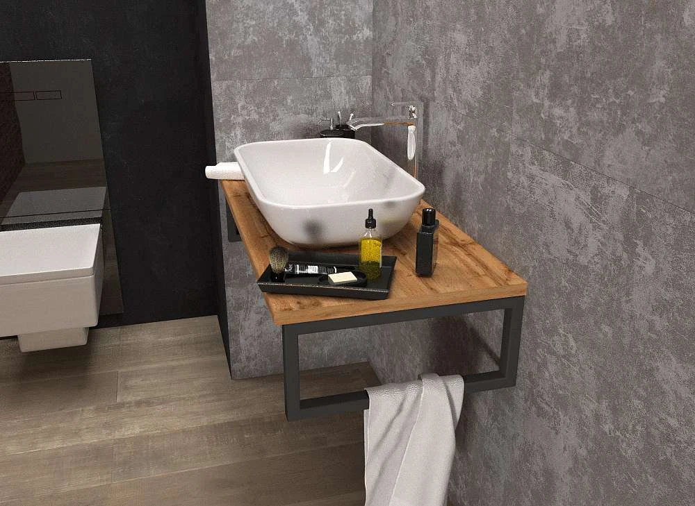 Столешница ГРАНЖ ЛОФТ/GRUNGE LOFT 100 дуб вотан