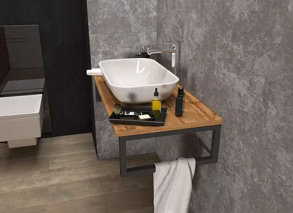 Столешница ГРАНЖ ЛОФТ/GRUNGE LOFT 100 дуб вотан