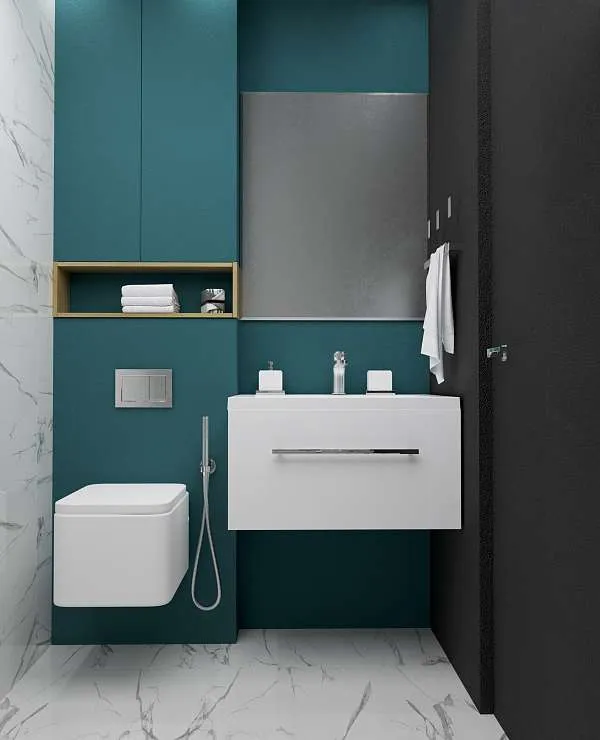 Тумба под раковину Соната 75П 1в.я. белый глянец