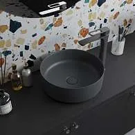 Раковина IDDIS Ray серый матовый RAYGM03i27