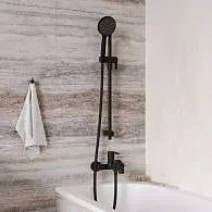 Смеситель IDDIS Aiger для ванны черный матовый AIGBL00i02WA