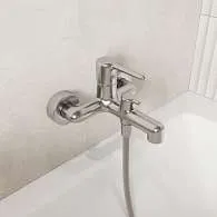 Cмеситель для ванны IDDIS Aiger, хром матовый, AIGBC00i02WA