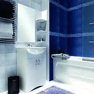 Тумба Уют 50Н 2д. белая