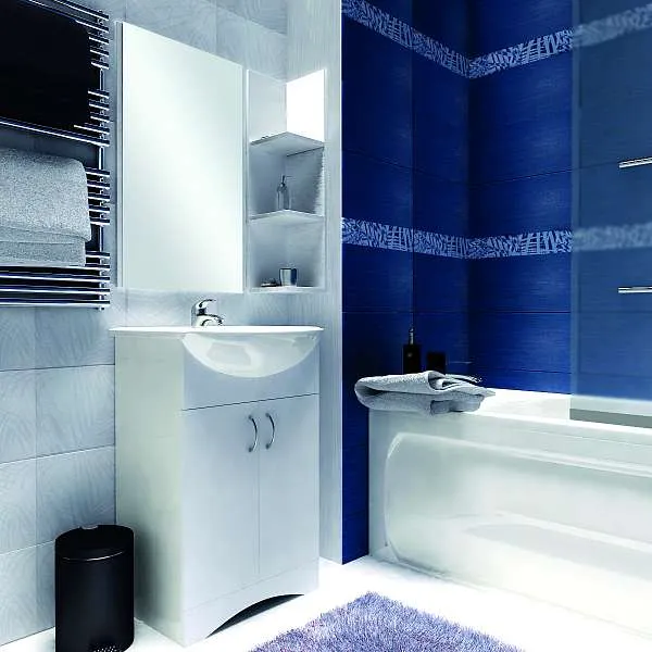 Тумба Уют 50Н 2д. белая