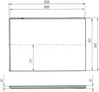 Панель 900 бок рельеф