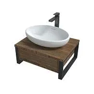 Тумба ГРАНЖ ЛОФТ/GRUNGE LOFT 60П 1в.я орех