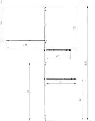 Рама разборная ДИАНА/DIANA 1700х1050