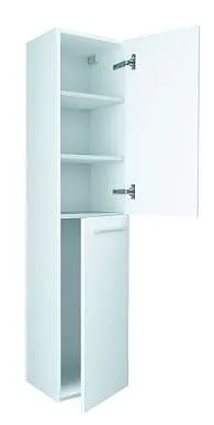 Пенал Соната 35П 2д. белый глянец R