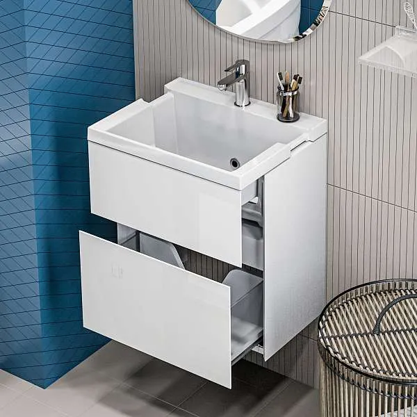 Тумба с раковиной МОДУЛЬ М/Bumble 60П 1я