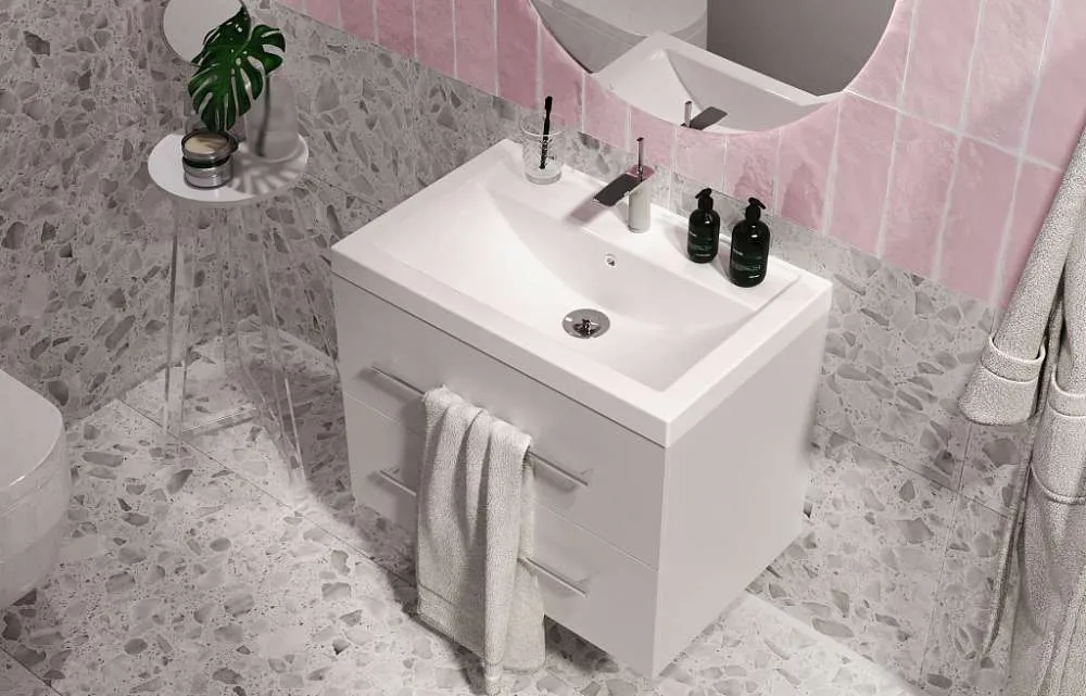 Раковина Comfort 70 Polytitan