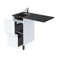 Тумба Maid 38Н(100) (380х890х475) 2я белый